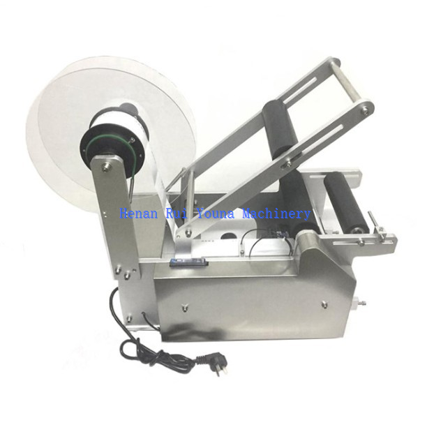 Semi Automatic Round Bottle Stick Labeling Machine