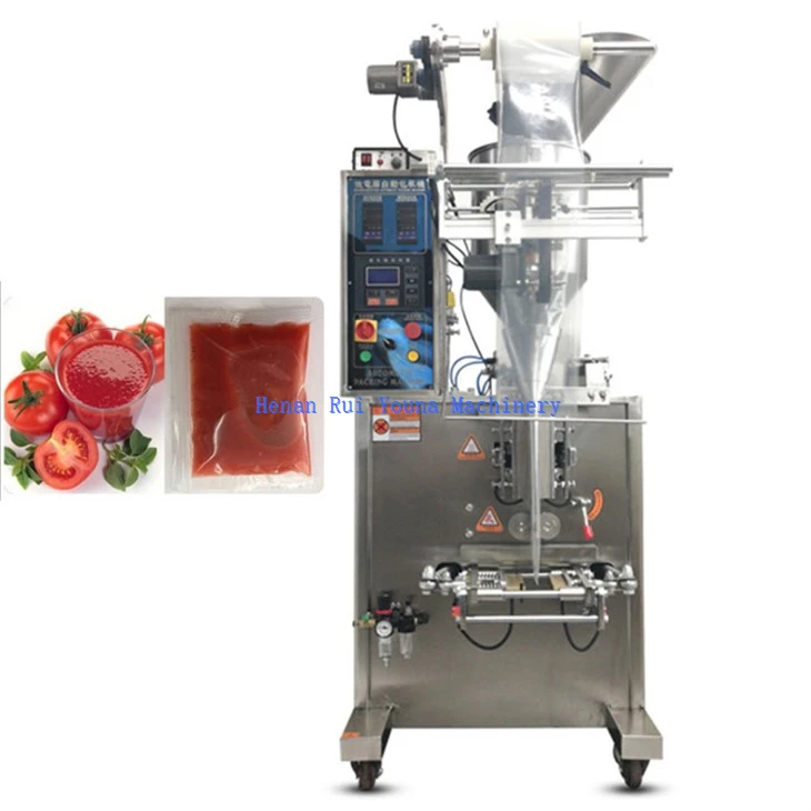 Automatic Tomato Sauce Chilli Paste Bagging Machine high quality